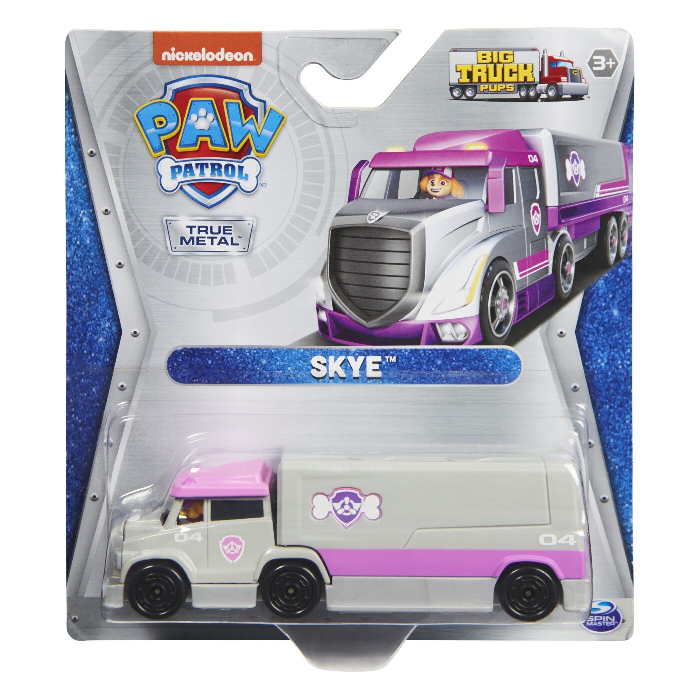 Masinuta Paw Patrol True Metal - Big Truck Pups, Camion Skye
