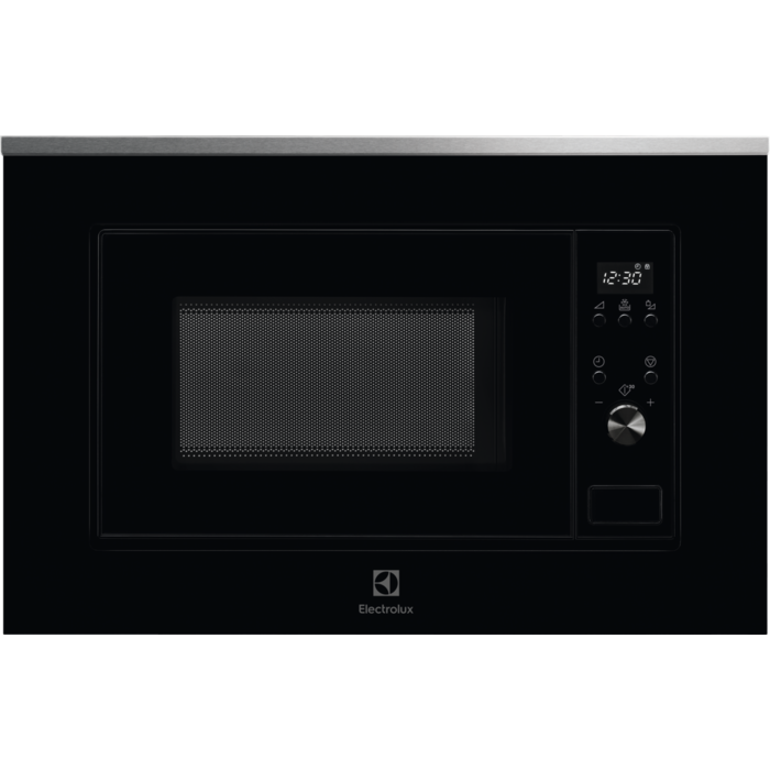 Built-in microwave oven Electrolux LMS2203EMX, 20 l, 700 W, Sound warning, LED display, Black