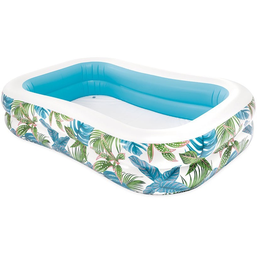 Inflatable pool Intex Swim Center™ Family Pool - Tropical, 229 x 152 x 48 cm