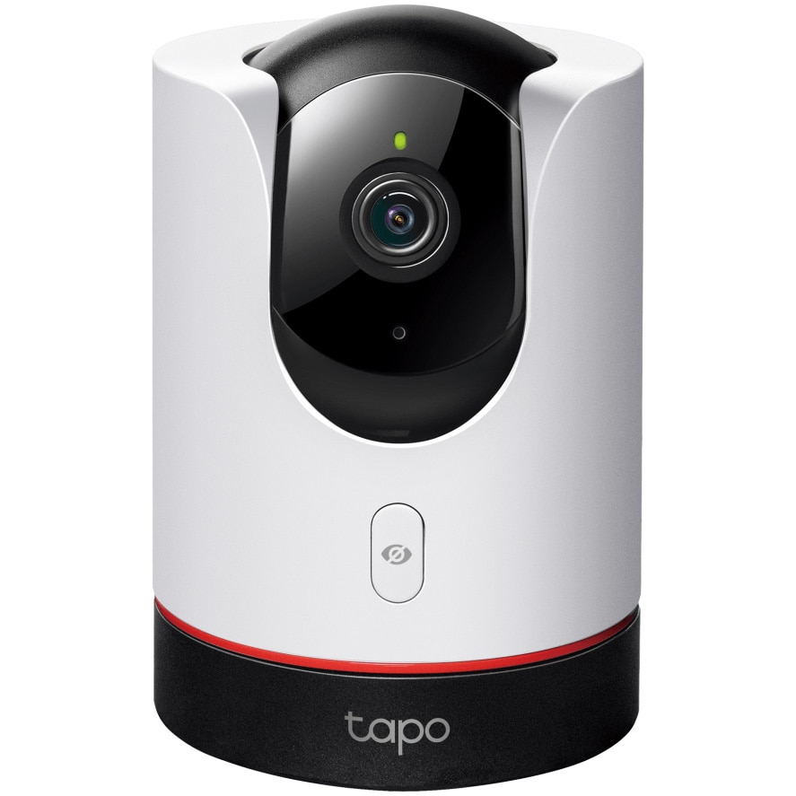 Camera Smart TP-Link Tapo C225, 360° Pan/Tilt, 4MP, 2K QHD, Night Vision, Two-Way Audio, Alarmă.