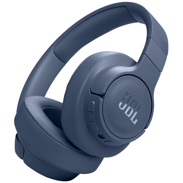 Wireless over-ear headphones JBL Tune 770NC, Adaptive Noise Canceling, Bluetooth, MultiPoint, Blue