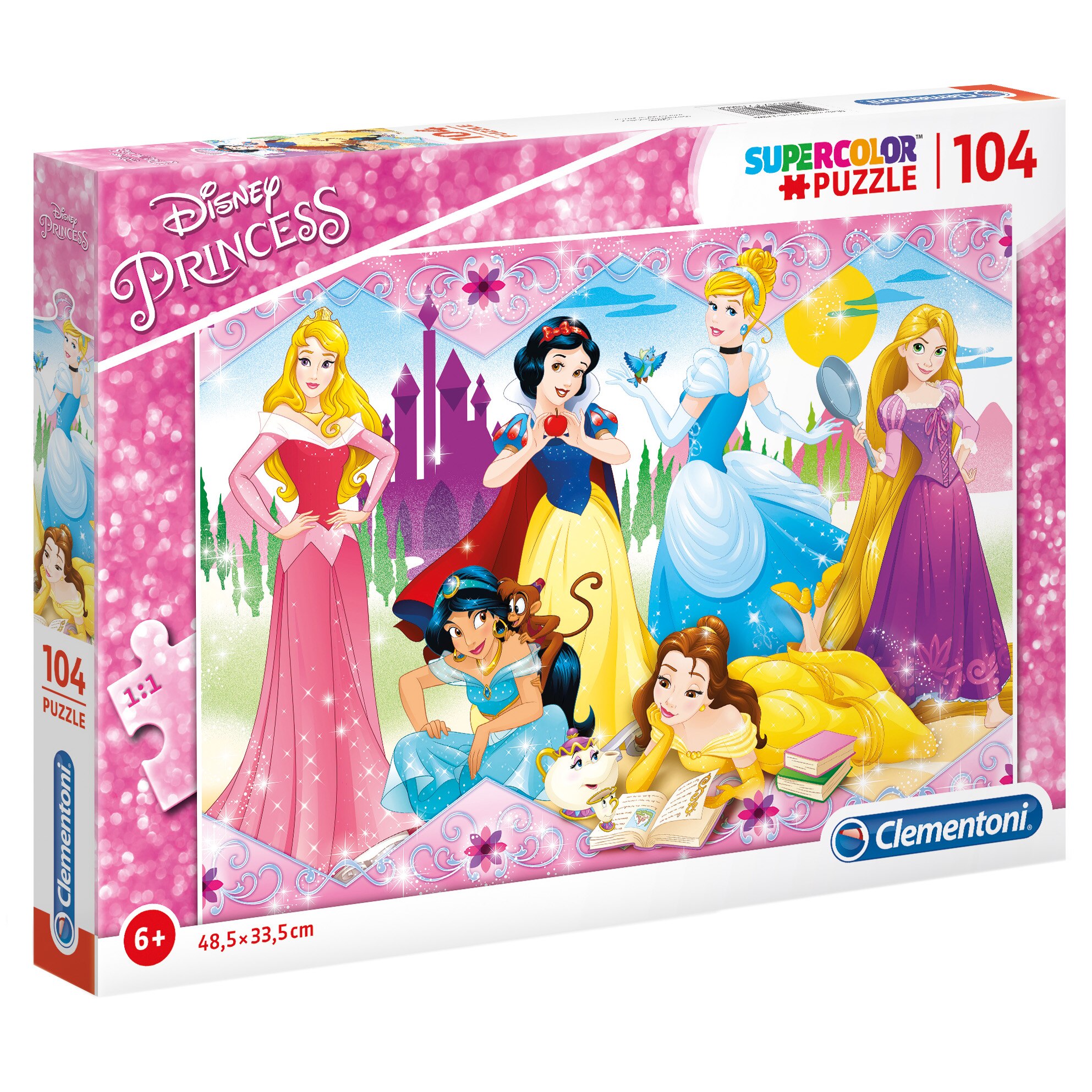 Puzzle Clementoni - Disney Princess, 104 piese