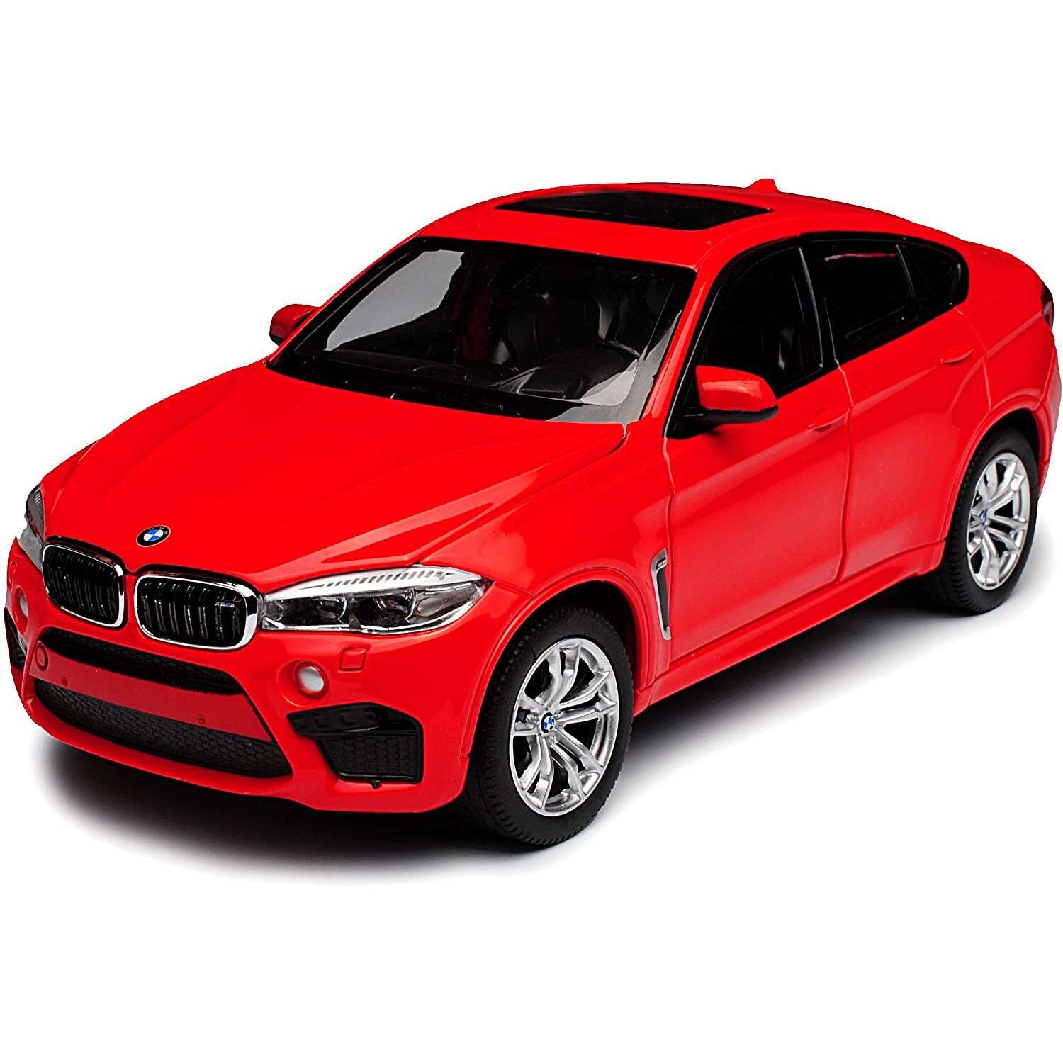 Masinuta diecast Rastar - Bmw X6M, rosu, 1:24