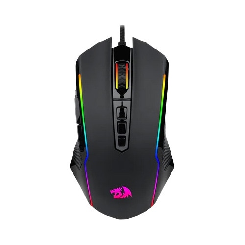 Mouse Gaming Redragon Ranger Basic, iluminare RGB, 8000 DPI, 8 butoane programabile, 7 moduri de iluminare, Negru