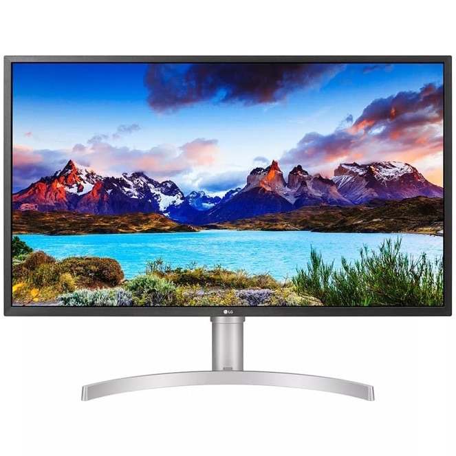 Monitor LED VA LG 31.5", 4K UHD, Display Port, HDR 10, FreeSync, Vesa, Negru/Argintiu