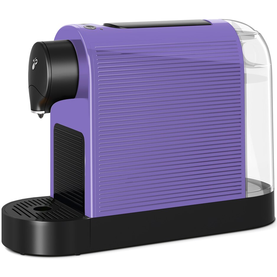 Tchibo Cafissimo Pure Plus 681009 espresso machine, 1250 W, 800 ml, 15 bars, Espresso, Caffe Crema, Long Coffee, capsule drawer, purple