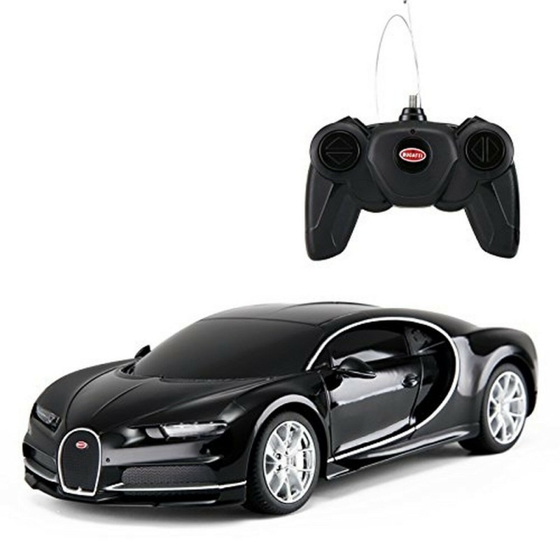 Masinuta Rastar RC - Bugatti Chiron, negru, 1:24