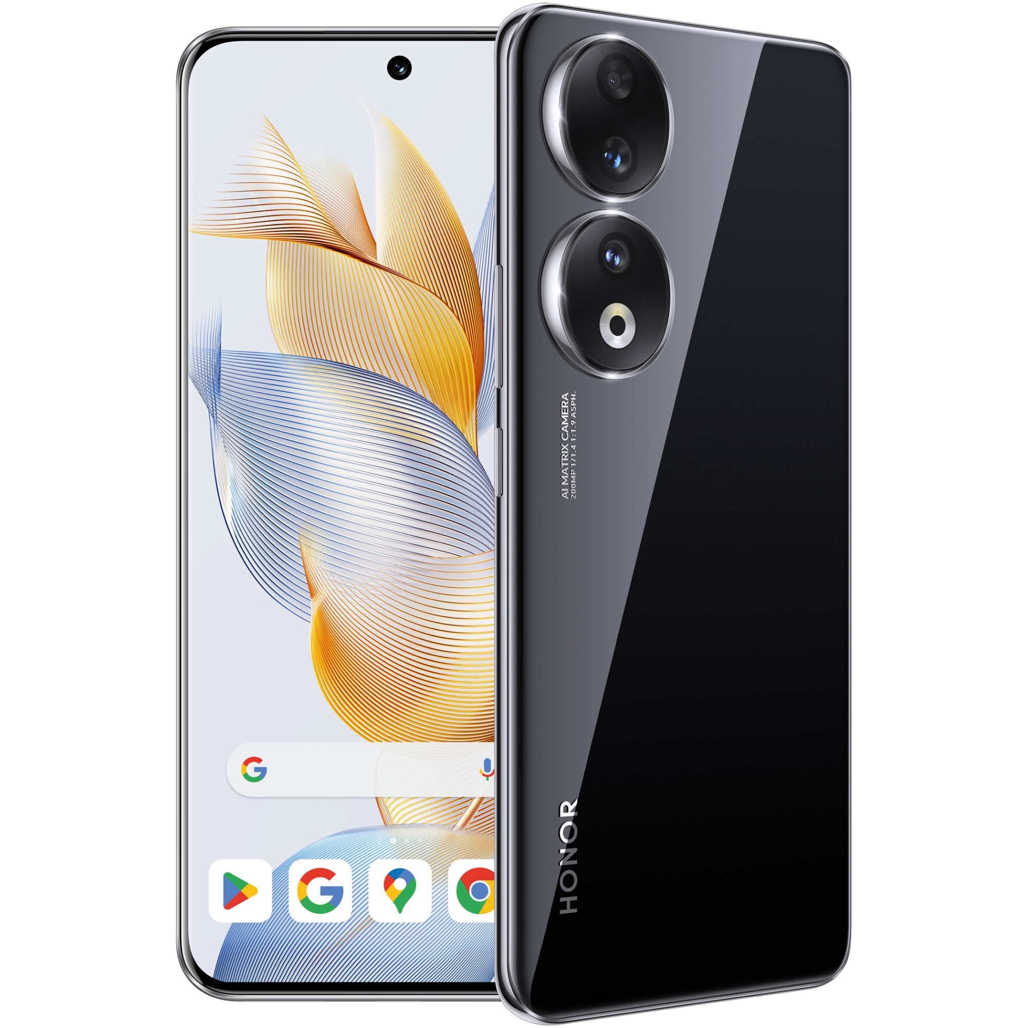 Telefon mobil Honor 90, 12GB RAM, 512GB, 5G, Midnight Black