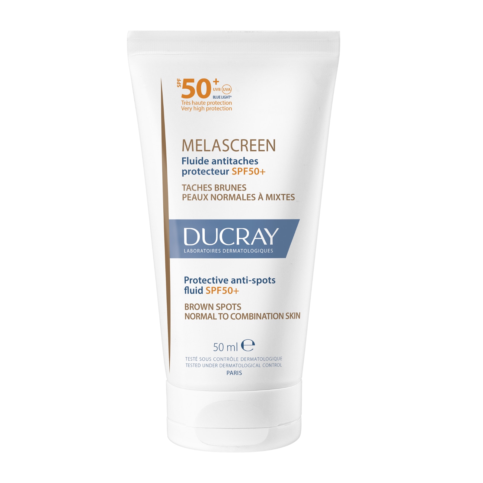 Crema faciala anti-pete Melascreen SPF 50+, Ducray, 50 ml