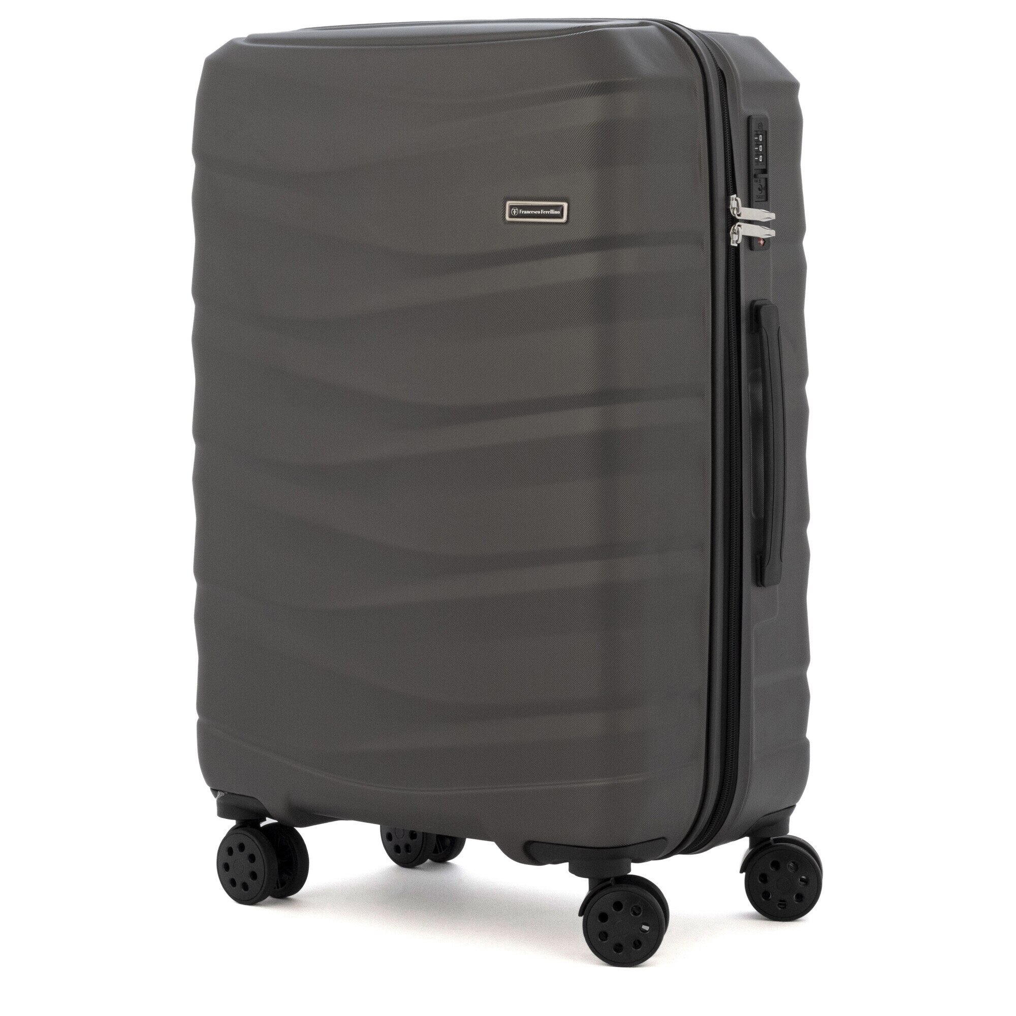 Troler Francesco Ferellino Azzuro 2, TSA, Spin, 55 x 37 x 23, Gri
