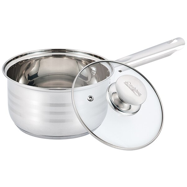Cratita cu capac Cooking by Heinner Myra, inox, inductie, 16 x 9.5 cm, 1.9L