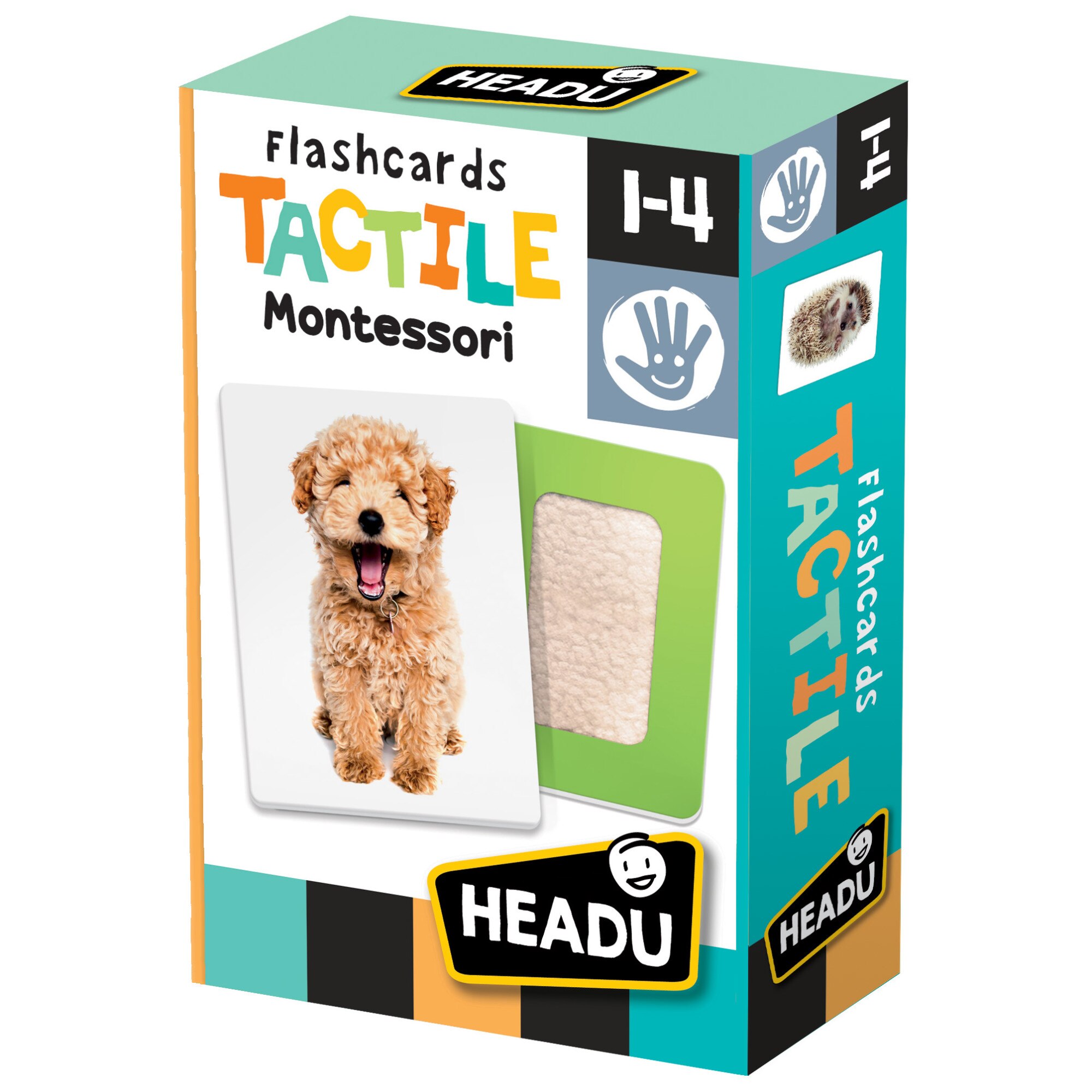 Cartonase Headu Montessori - Cartonase tactile