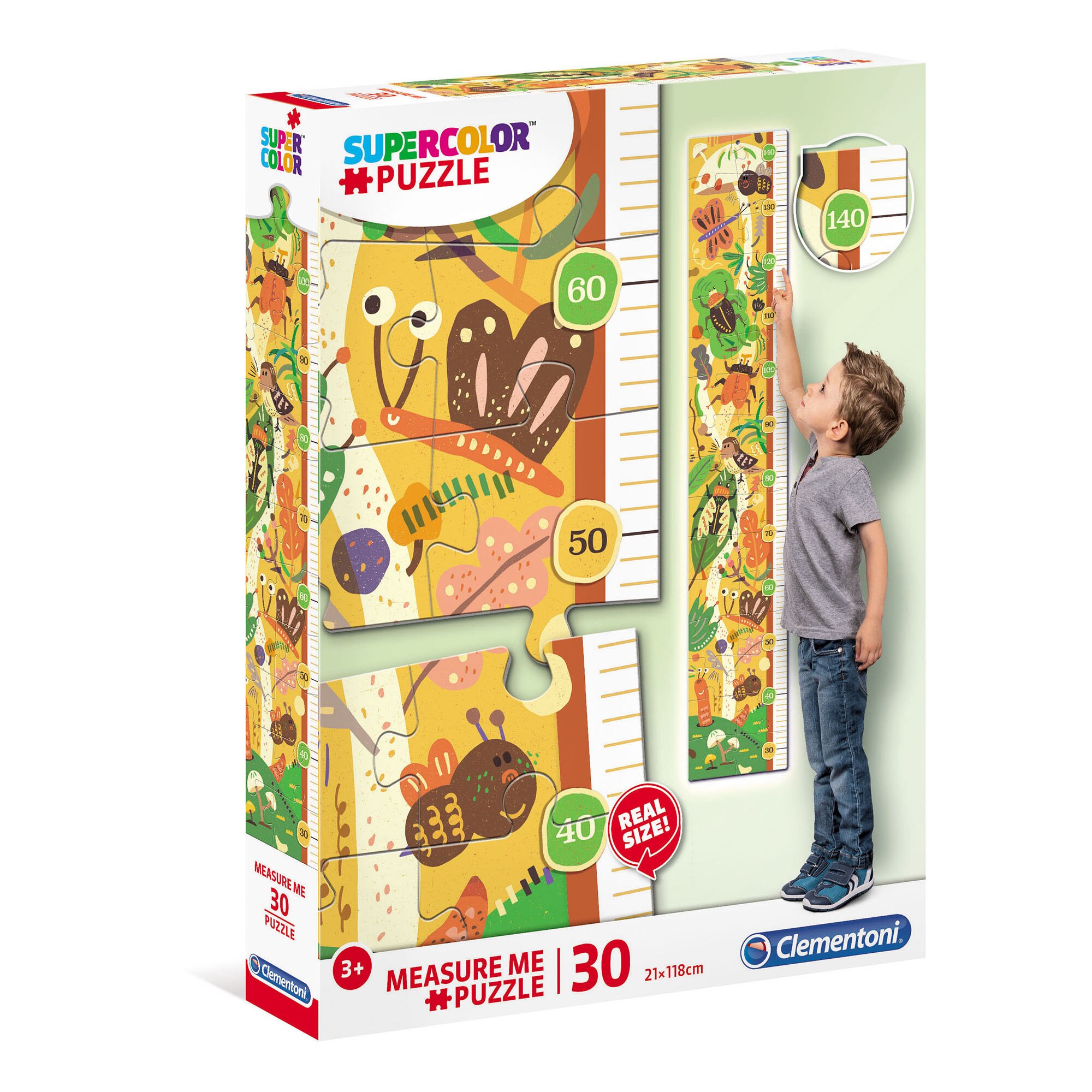 Puzzle Maxi Clementoni - Measure me, The bug's house, 30 piese
