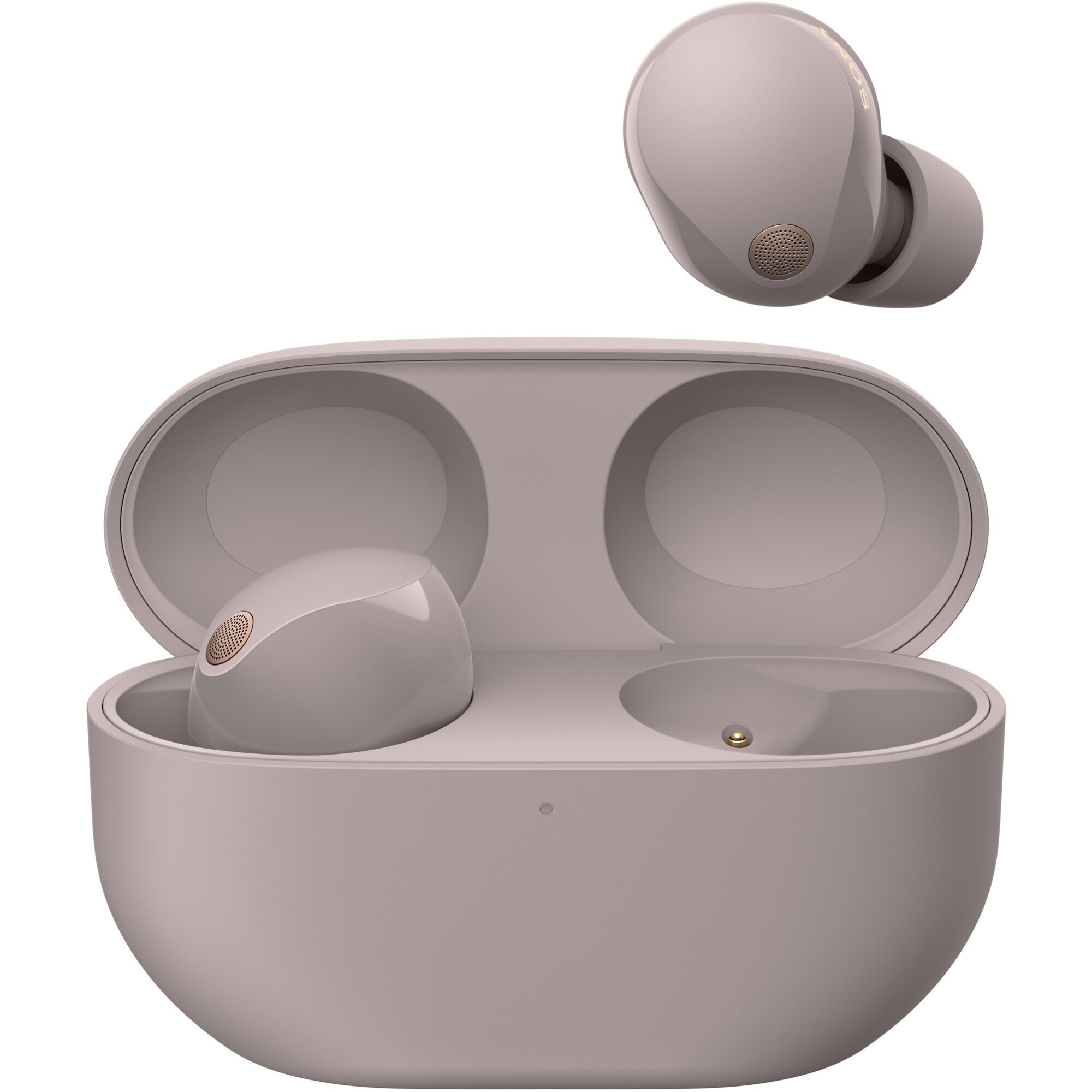 In-Ear Headphones Sony WF-1000XM5P, True Wireless, Bluetooth, Noise cancelling, Microphone, 24 hours of autonomy, Fast charging, IPX4, Smoky Pink