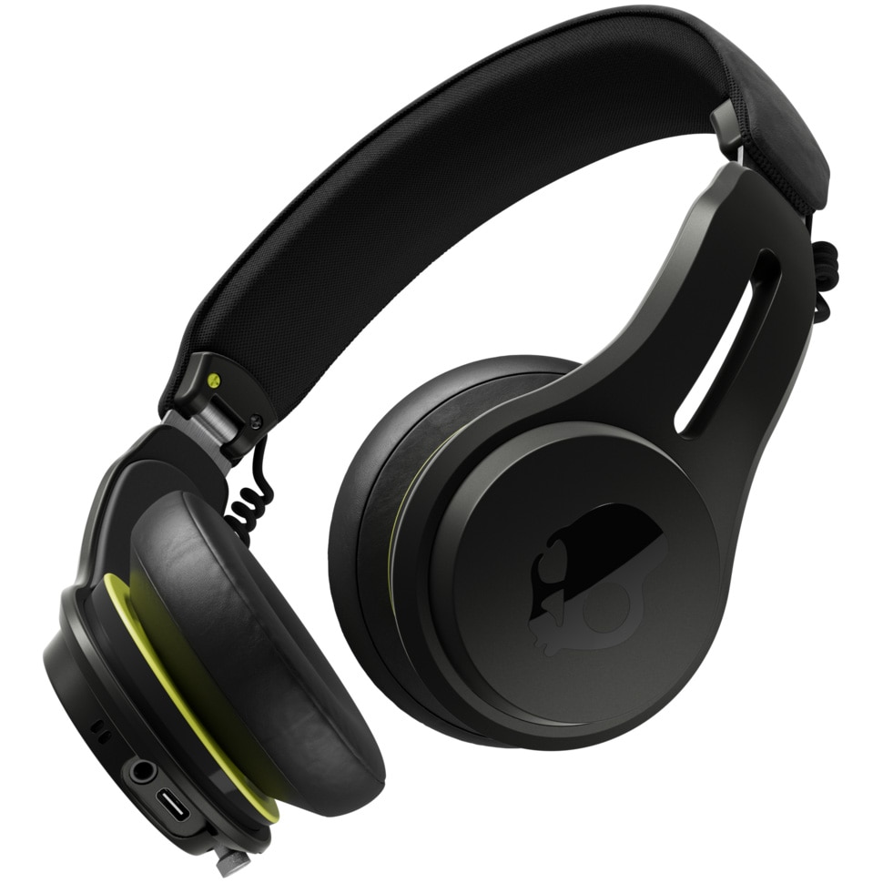 On-Ear Headphones Skullcandy Icon ANC, Wireless, Bluetooth, ANC, Multipoint, IPX4, Autonomy 60 hours, True Black