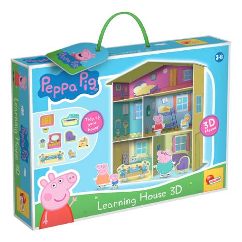 Joc educativ Lisciani Peppa Pig - Learning House 3D