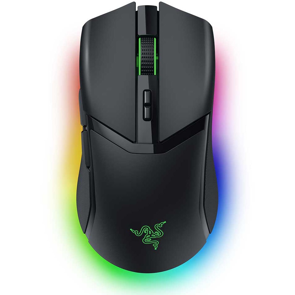 Razer Cobra PRO wireless gaming mouse, 30000 dpi, 10 customizable control buttons, RGB lighting, Black