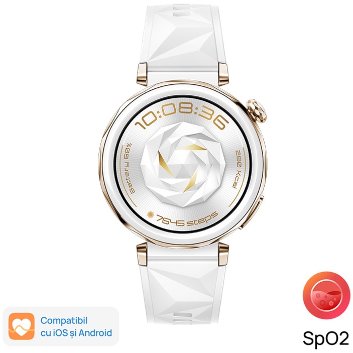 Smartwatch Huawei Watch GT 5 Pro, 42MM, White