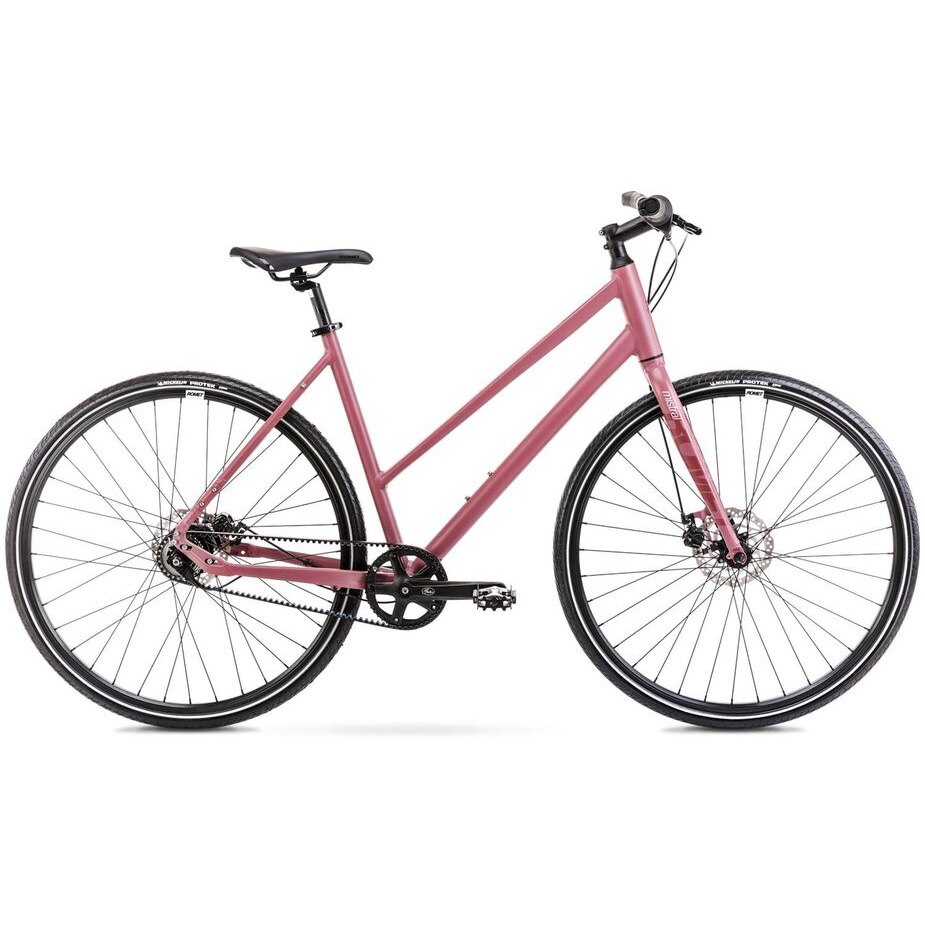 City bike Romet Mistral 2D, size M, pink