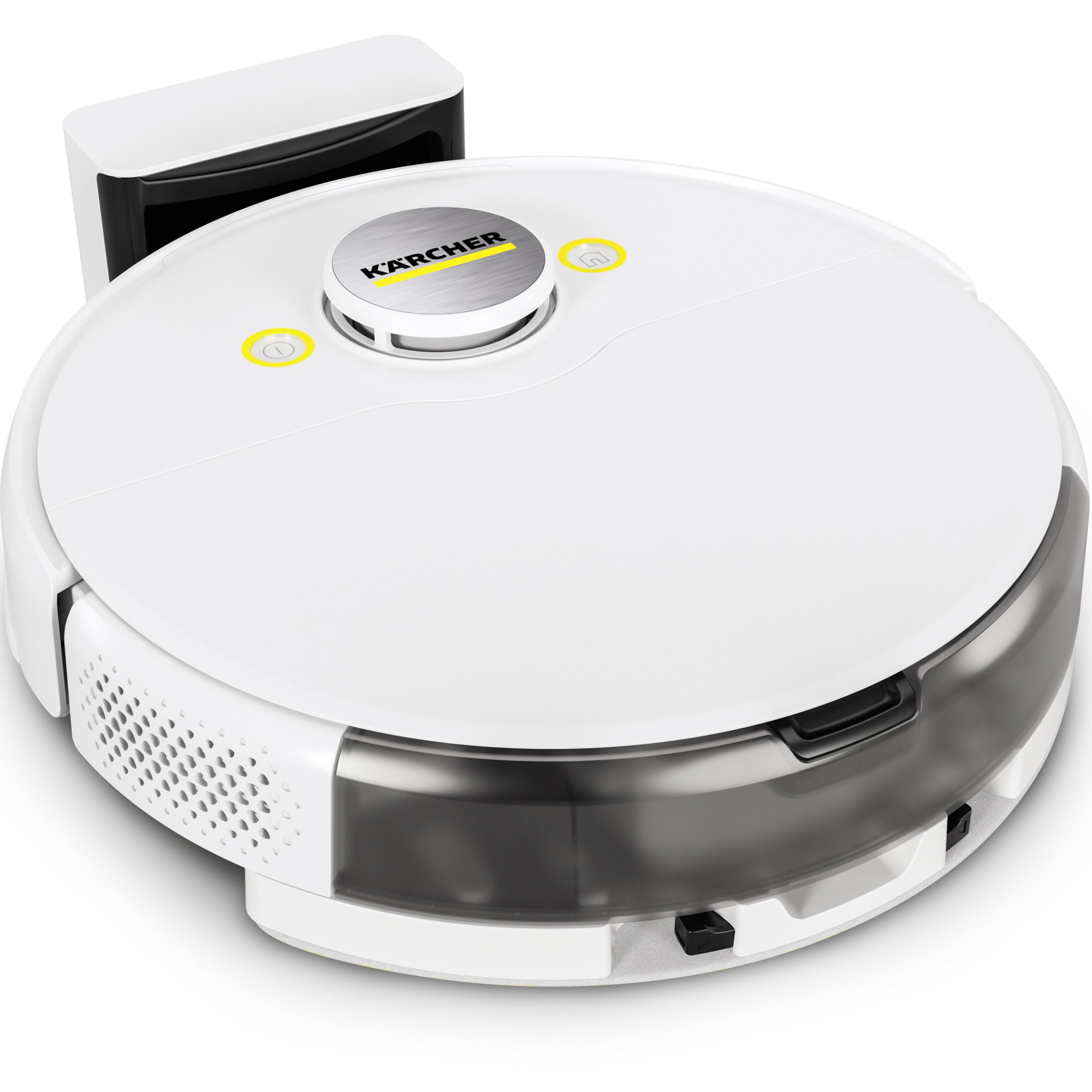 Robot vacuum cleaner with mop function Karcher RCV 5 *EU, WiFi, 36W, LiDar navigation, 5200mAh, 120-minute autonomy, 5000 Pa suction power, 330ml dust container, 240ml water container, White