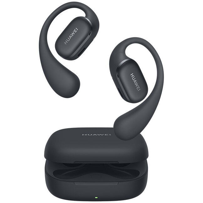 Huawei FreeArc Open-Ear Sport Headphones, True Wireless, Bluetooth, AI Call Noise Cancellation, IP57, Black
