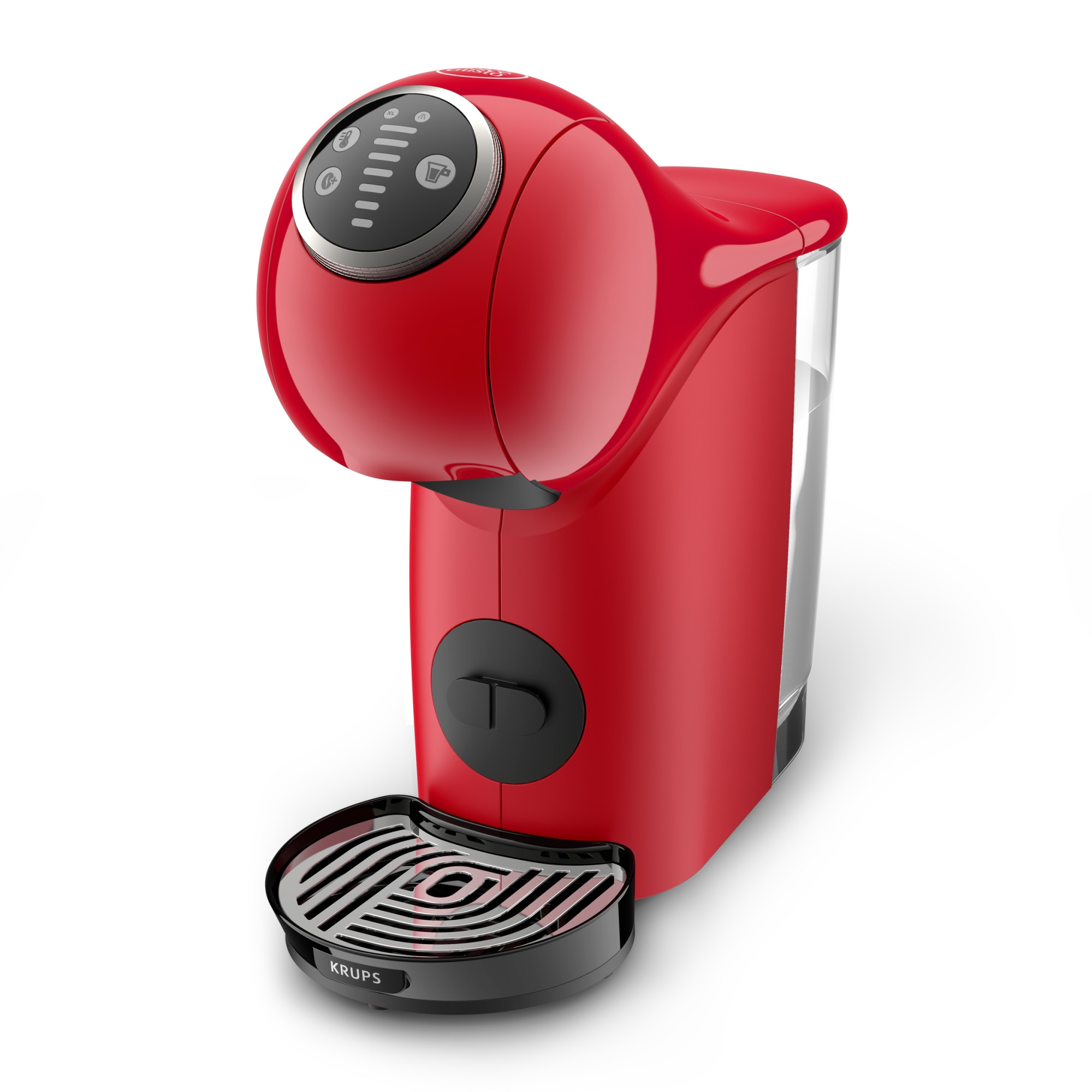 Krups NESCAF Dolce Gusto Genio S KP340510 Espresso machine, 1500W, 15 bars, 0.8L tank, hot/cold drinks, Red