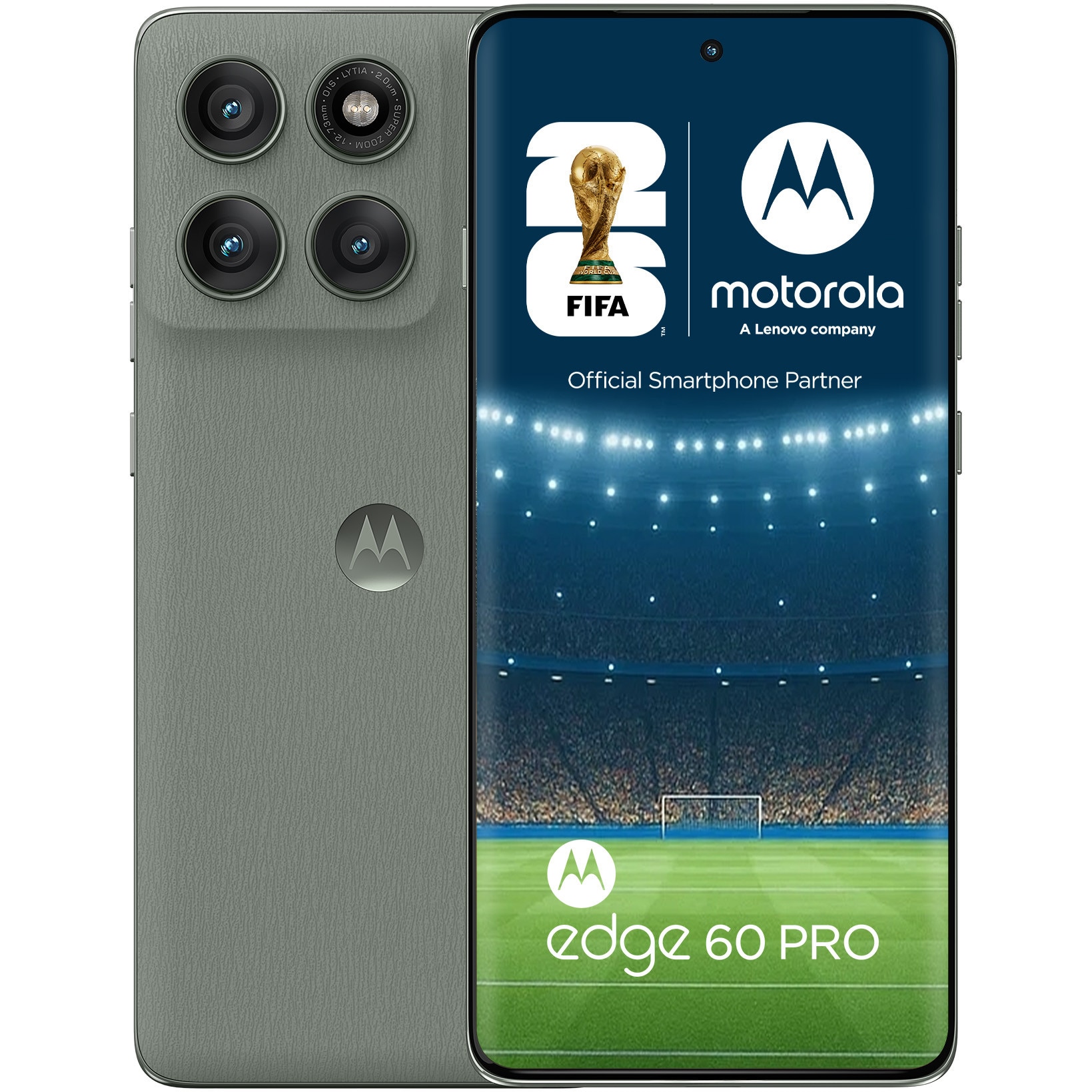 Mobile phone Motorola edge 60 pro, 8GB RAM, 256GB, PANTONE Shadow