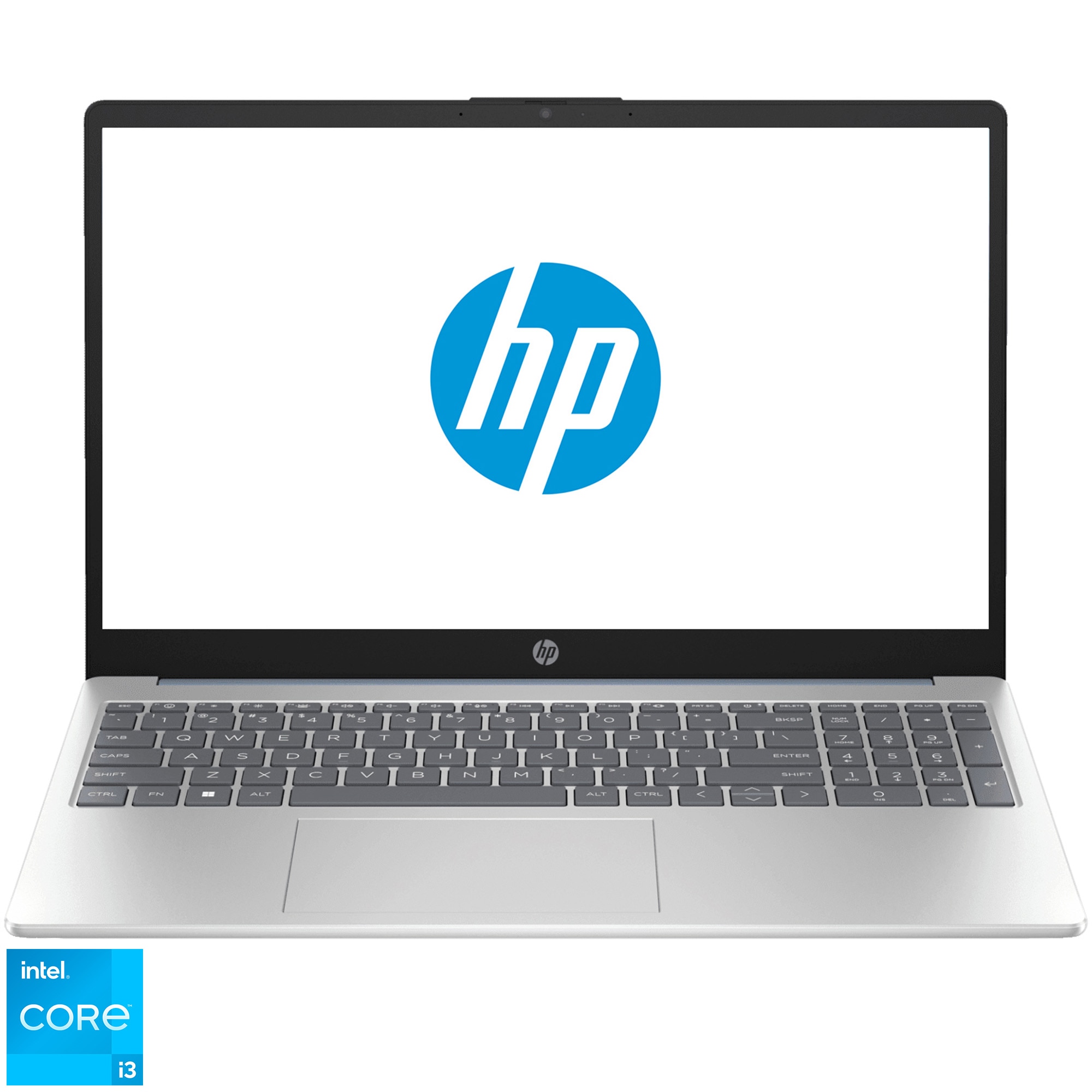 Laptop HP 15-fd0043nq cu procesor Intel® Core™ i3-1315U pana la 4.5 GHz, 15.6", Full HD, 8GB DDR4 RAM, 512GB SSD, Intel® UHD Graphics, Free DOS, Moonlight Blue