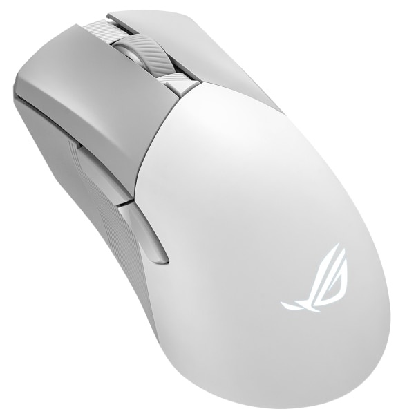 ASUS ROG GLADIUS III AIMPOINT EDITION Wireless Gaming Mouse, 36000DPI, ROG AimPoint Optical Sensor, ROG Micro Switches, ROG SpeedNova Wireless Technology, 79gr., White