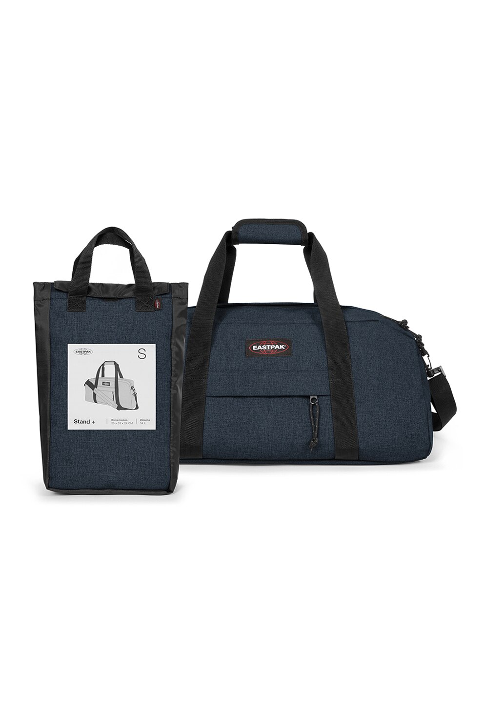Eastpak Stand+ travel bag, navy blue