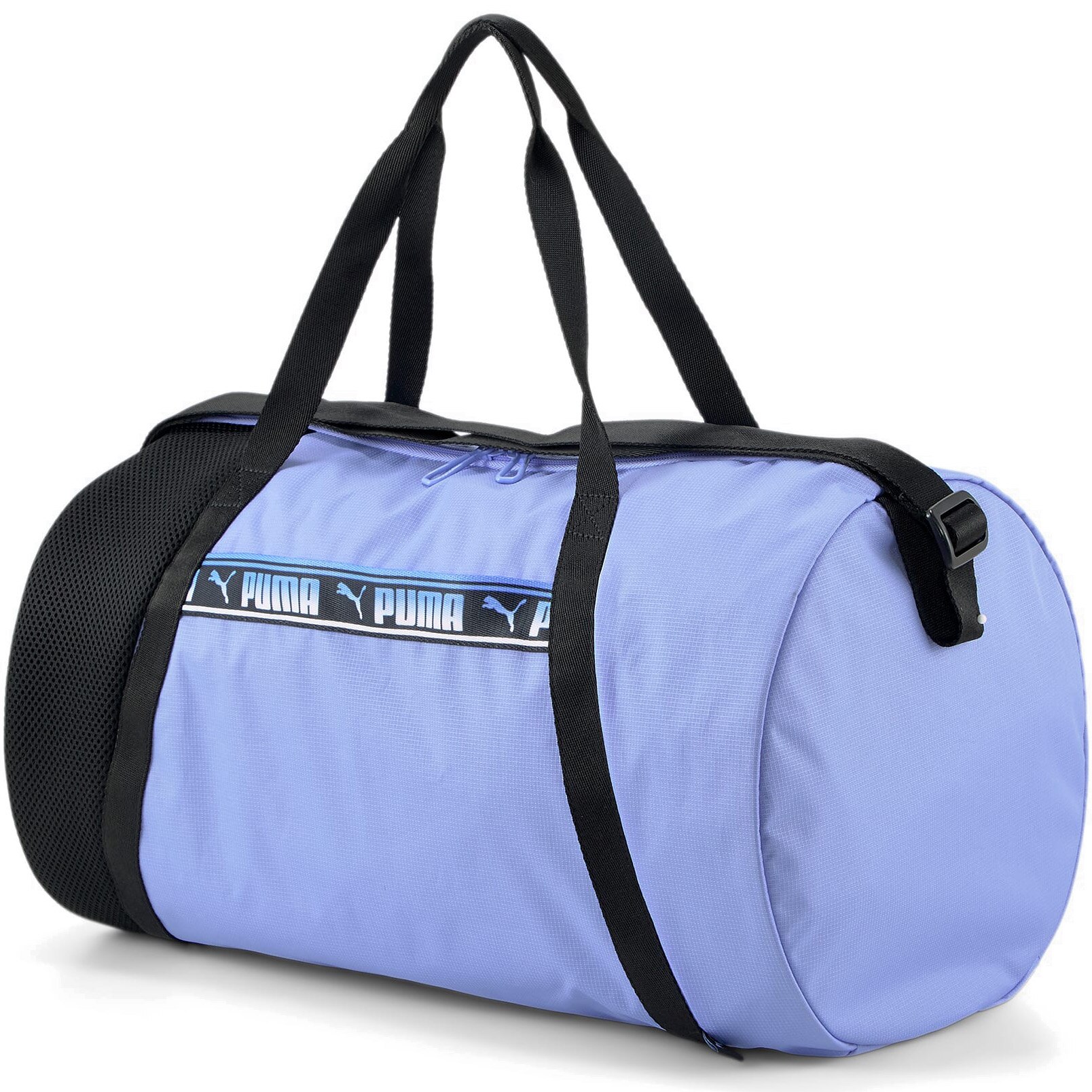 Geanta sport Puma AT ESS Barrel, albastru deschis