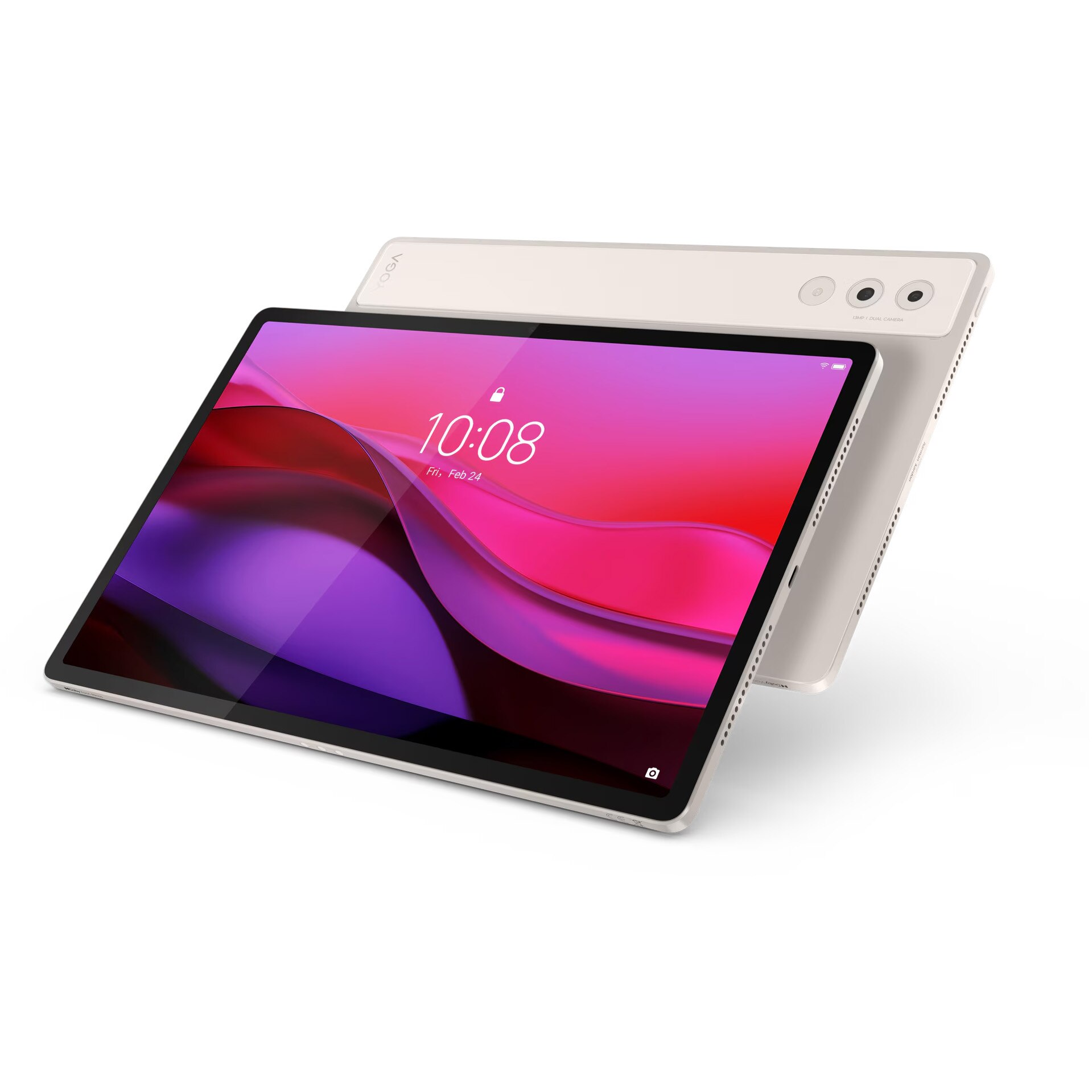 Lenovo Yoga Tab Plus Tablet, 12.7" 3K, 16GB RAM, 256GB, Wifi, + 2-in-1 Keyboard Pack + Tab Pen Pro