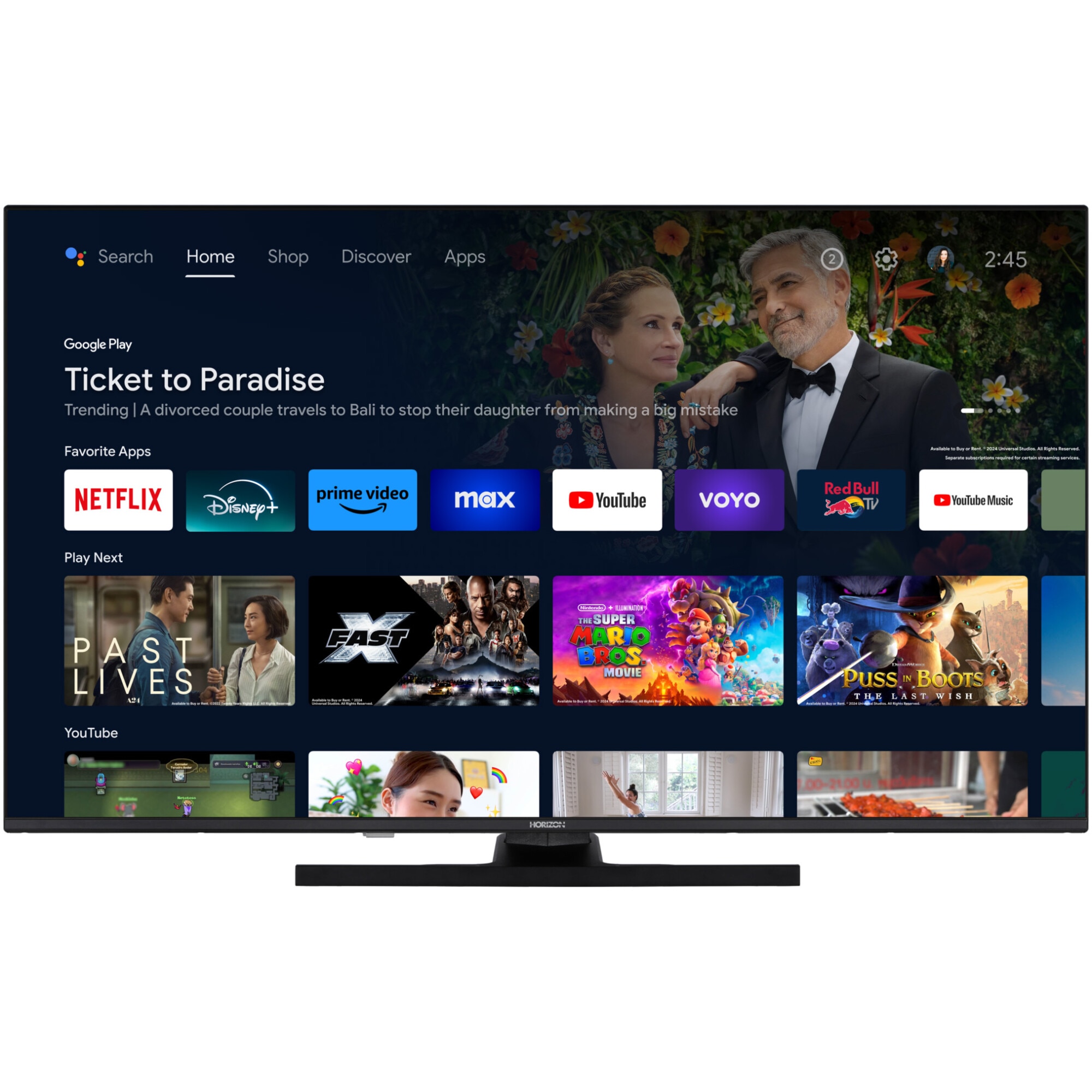 Televizor Horizon LED 32HL7790H/D, 80 cm, Smart Android TV, HD Ready, Clasa E (Model 2024)