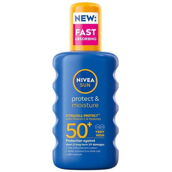 Spray Nivea Sun Protect & Moisture SPF 50+, 200ml