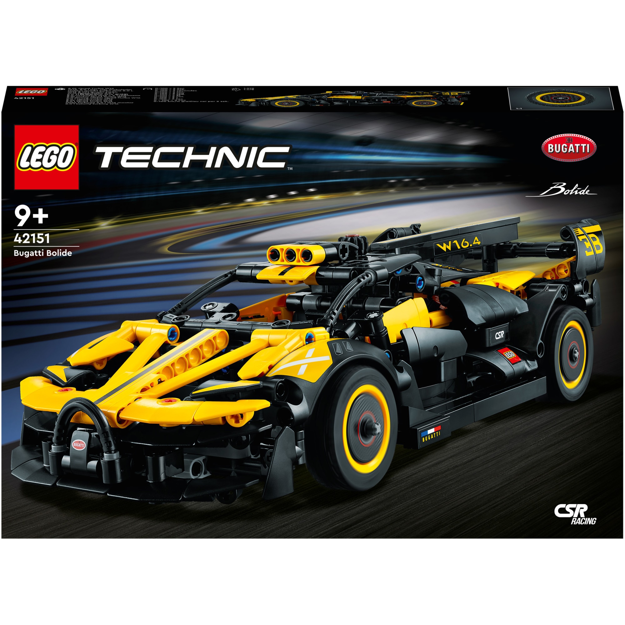LEGO Technic Bugatti Bolide 42151, 905 pieces