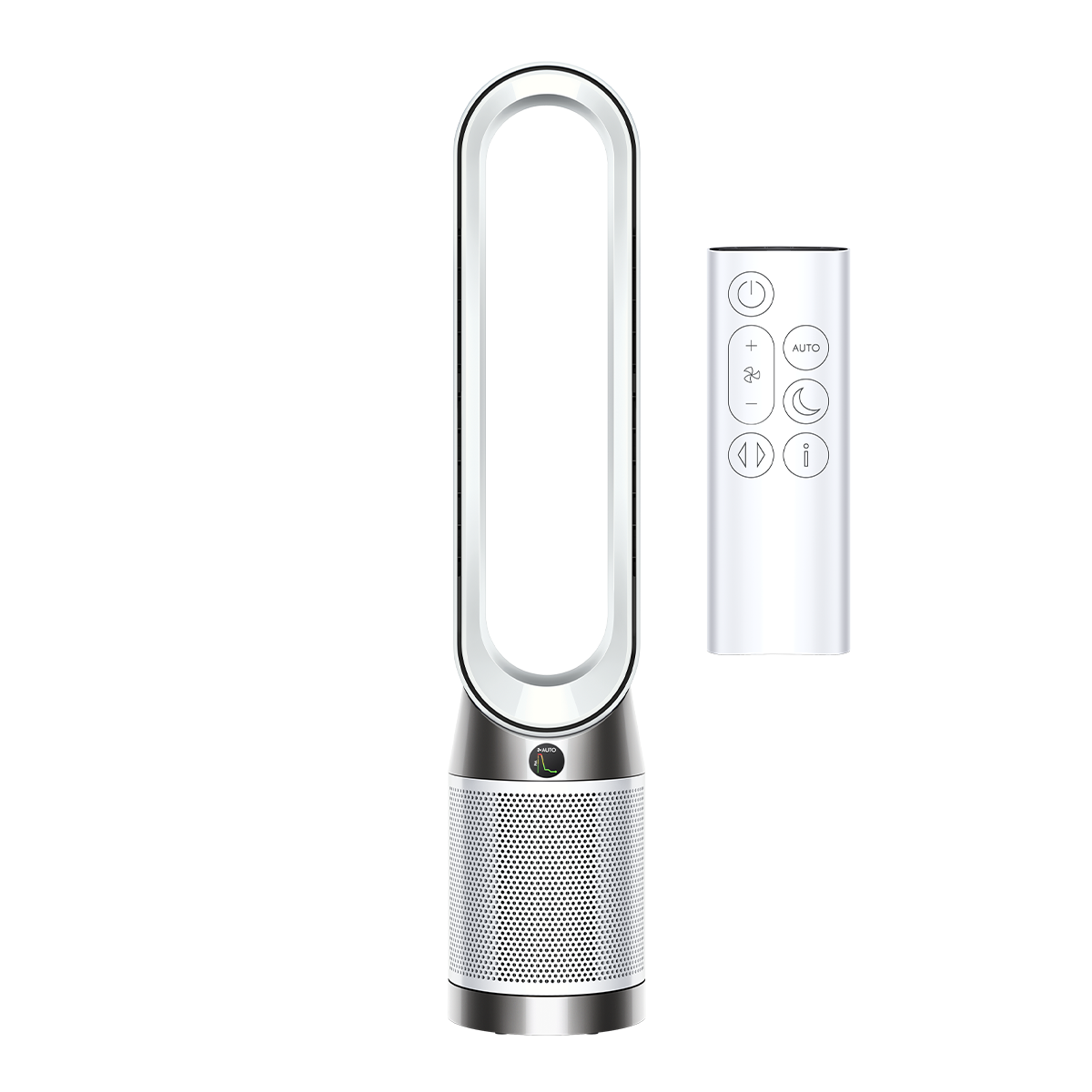 Purificator de aer Dyson Purifier Cool™ Gen1 TP10, 10 trepte de viteza, Filtru HEPA H13, Telecomanda magnetica, Alb