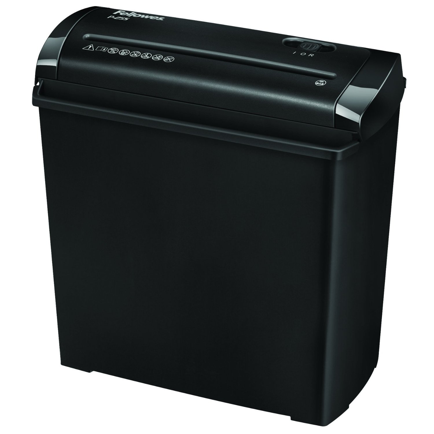 Distrugator de documente Fellowes Powershred® P-25S Strip Cut EU, Nivel securitate P1 11 Litri, Capacitate taiere 5 coli