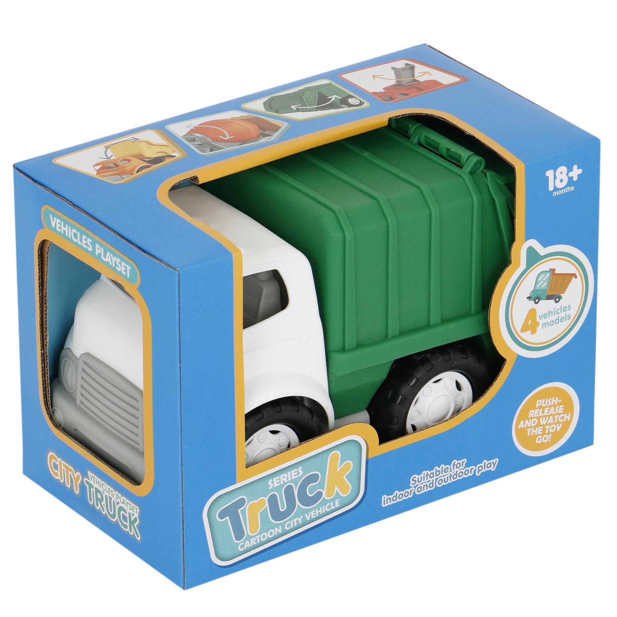 Masinuta Mappy Masina de gunoi, 28 cm