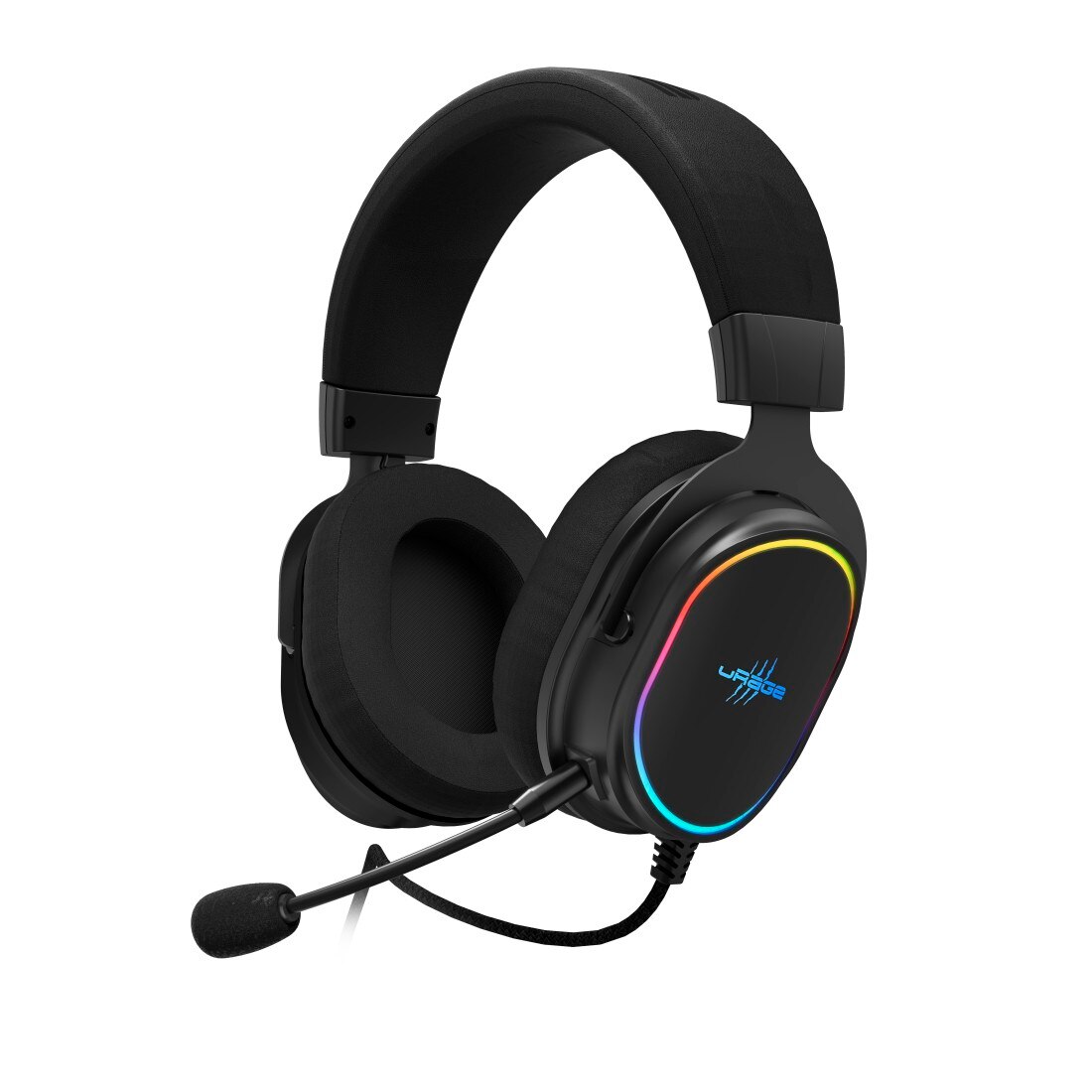 Casti gaming Hama uRage SoundZ 800, surround 7.1 virtual, iluminare RGB