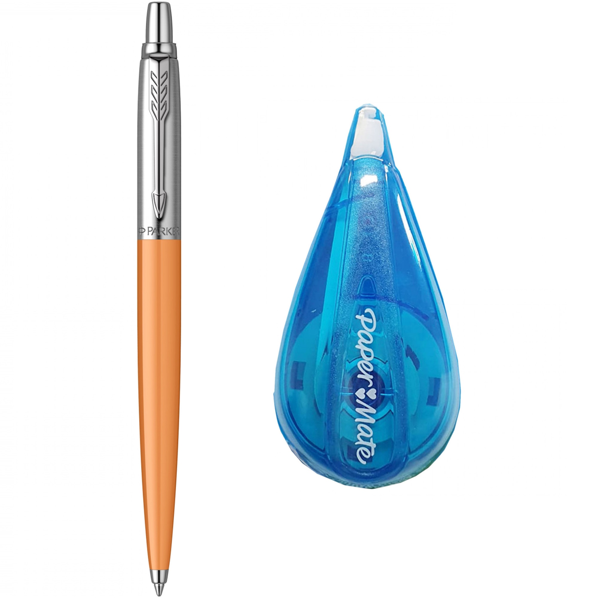 Set Pix Parker Jotter marigold + banda de corectie Papermate 5mm*6m gratis