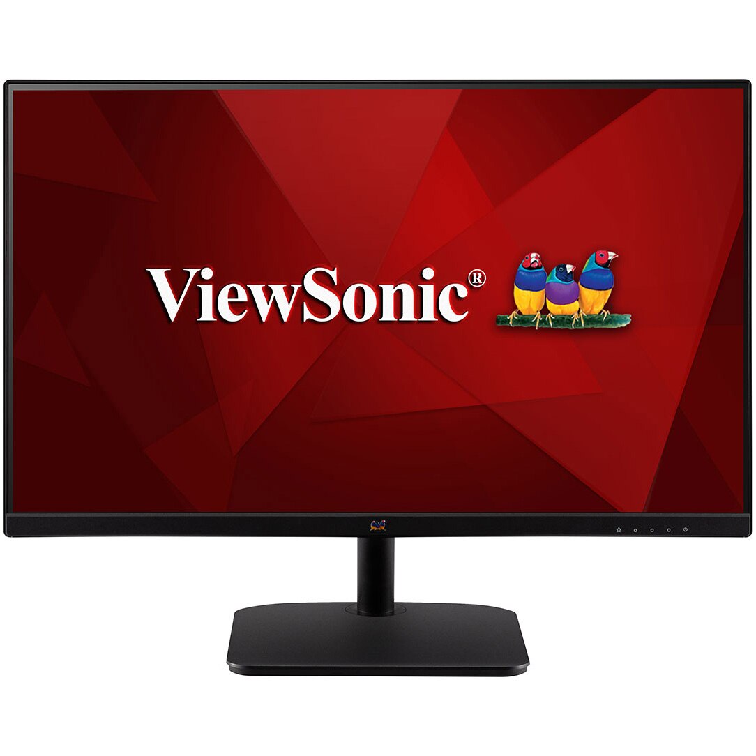 Monitor LED IPS ViewSonic 24", Full HD (1920x1080), 75Hz, 4ms, Frameless, HDMI, VGA, VESA, negru