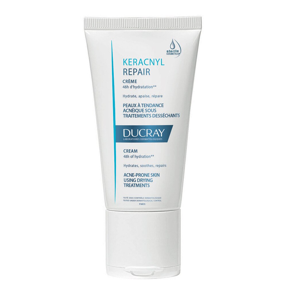 Ducray Keracnyl Repair crema ten acneic, 50 ml