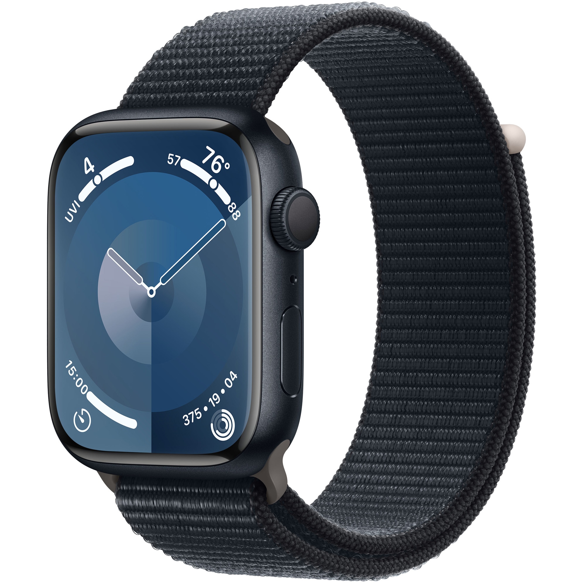 Smartwatch, Apple, Watch Series 9 GPS, 45 mm, Negru