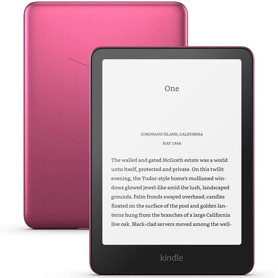 eBook Reader Amazon Kindle Paperwhite Signature 2024 (12th Gen), 32 GB, Display 7", Wi-Fi, IPX8, USB-C, Roz