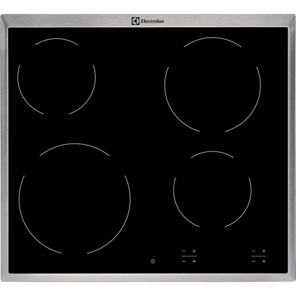 Plita incorporabila Electrolux EHF6240XXK, Electrica, Vitroceramica, 4 Zone de gatit, Touch control, 60 cm, Negru