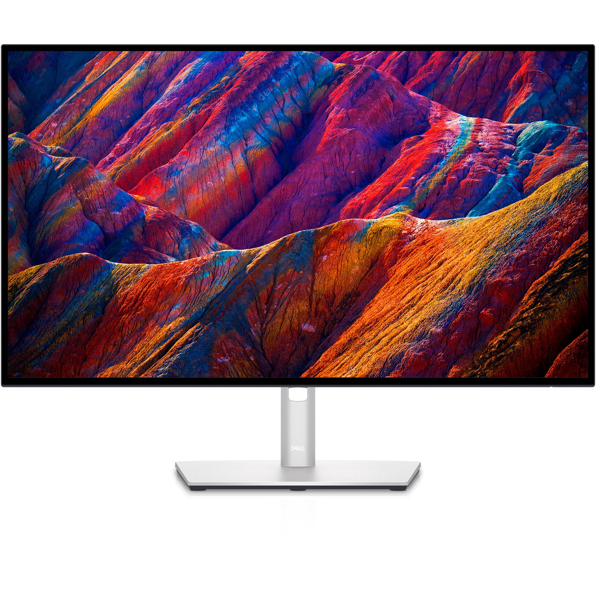 Monitor LED IPS Dell 27" 4K UHD, 60Hz, 5ms, 99% sRGB, color gamut, HDMI, Display Port, USB, USB-C, Pivot, U2723QE