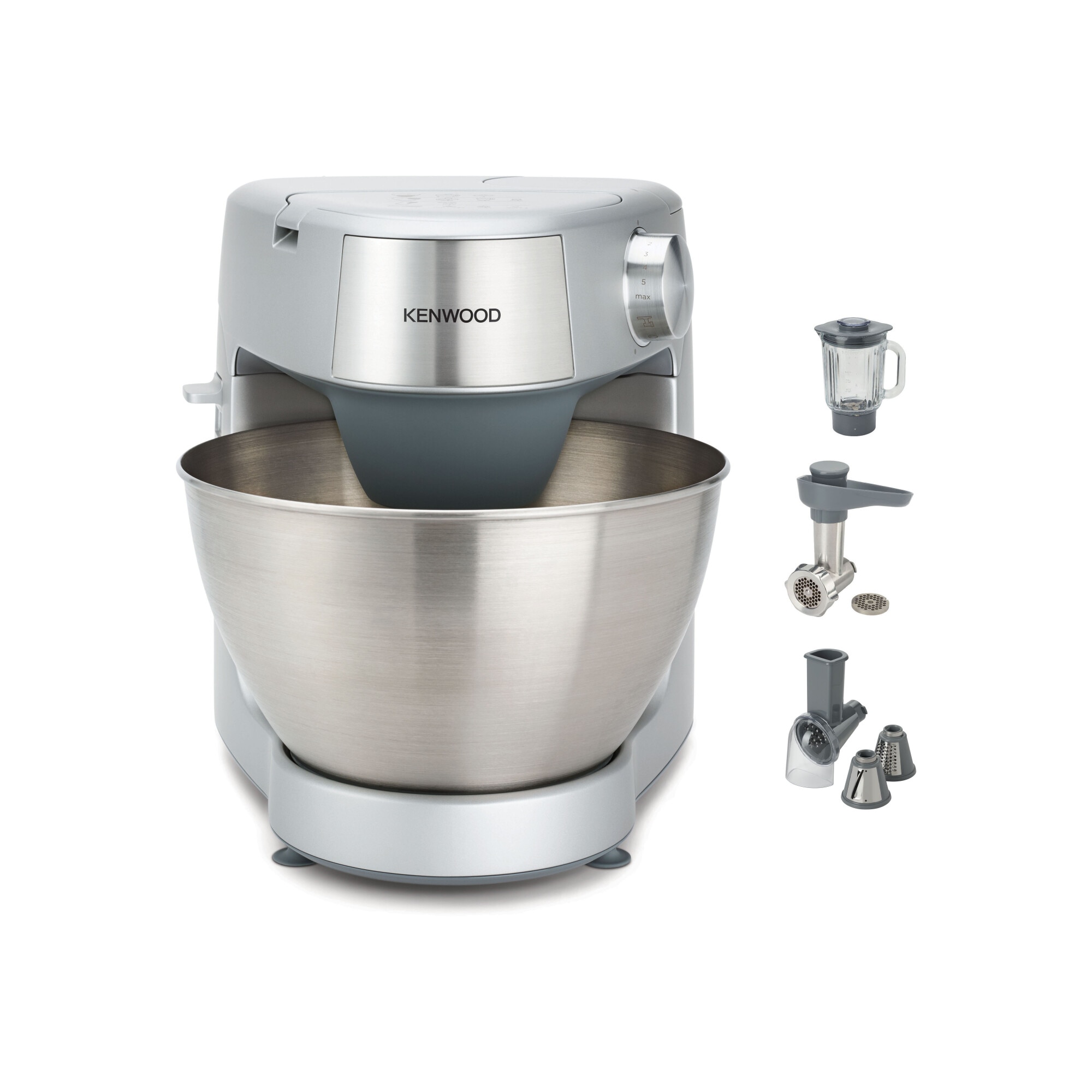 KENWOOD Prospero+ KHC29A.M0SI food processor, 1000W, 4.3l bowl, blender, chopper, slicer.