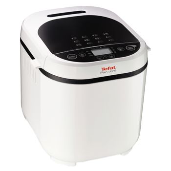 Masina de paine Tefal Pain Doré PF210138, 700 W, 1000 g, 12 programe, 3setari, alb/ negru
