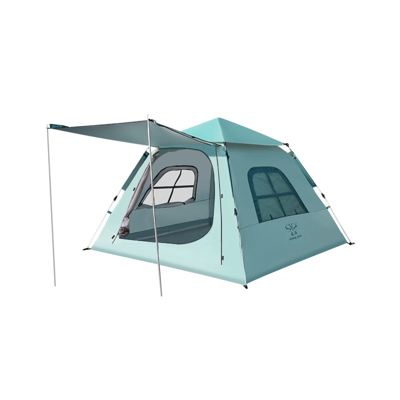 Action One Summit Automatic Tent, 3-4 persons, 210x210x140cm, Blue