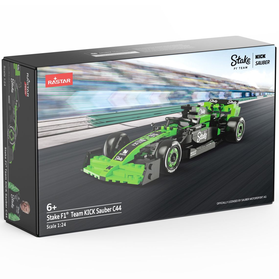 Masinuta de construit Rastar - Kick Sauber C44 F1 Stake, 1:24